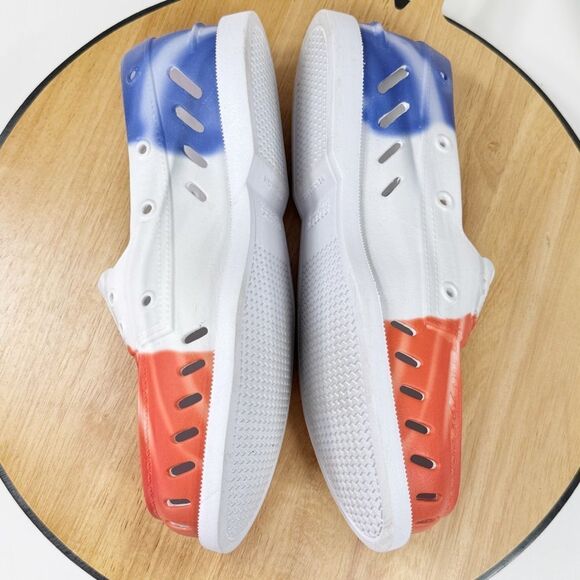 Sperry Original Float Water Boat Shoe Firecracker Popsicle Red White Blue 8 - Picture 5 of 12